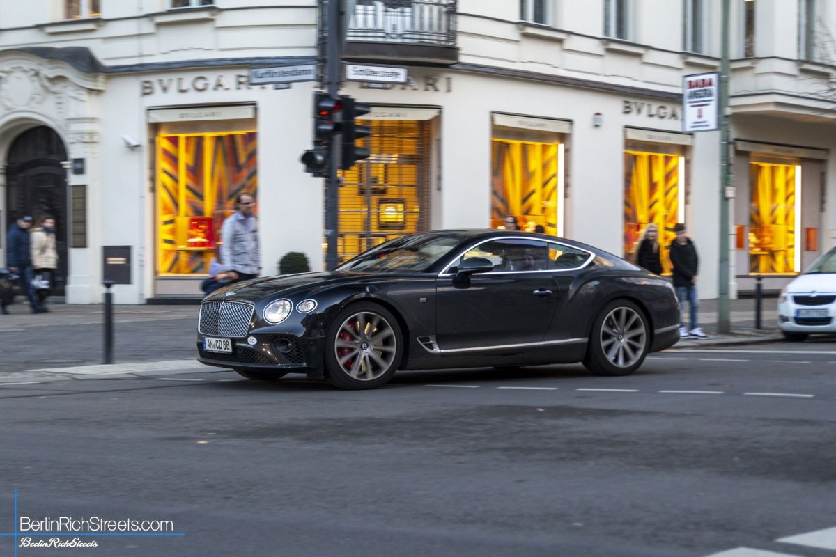Bentley Continental GT (2018) First Edition spotted in Berlin — BerlinRichStreets